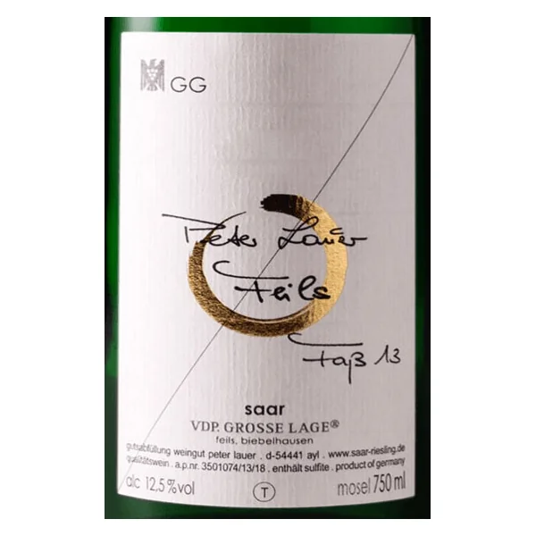 Peter Lauer Riesling Biebelhausener Feils Fass 13 GG 2016