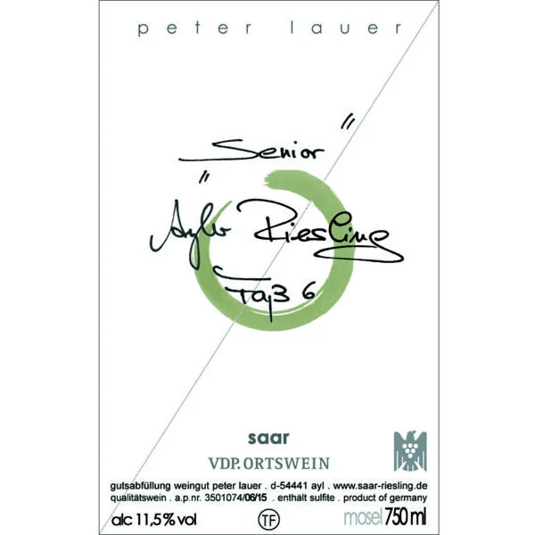 Peter Lauer Riesling Fass 6 Senior 2020