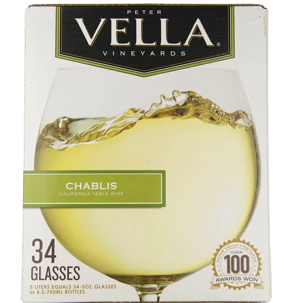 Peter Vella Chablis / 5 Ltr
