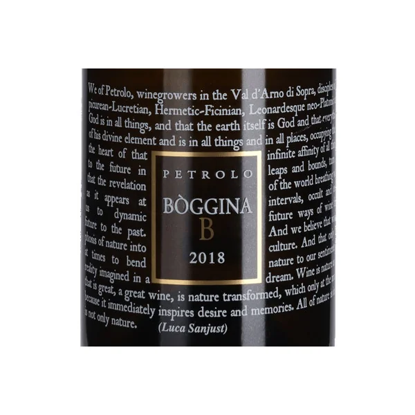 Petrolo Toscana Bòggina B Trebbiano 2018