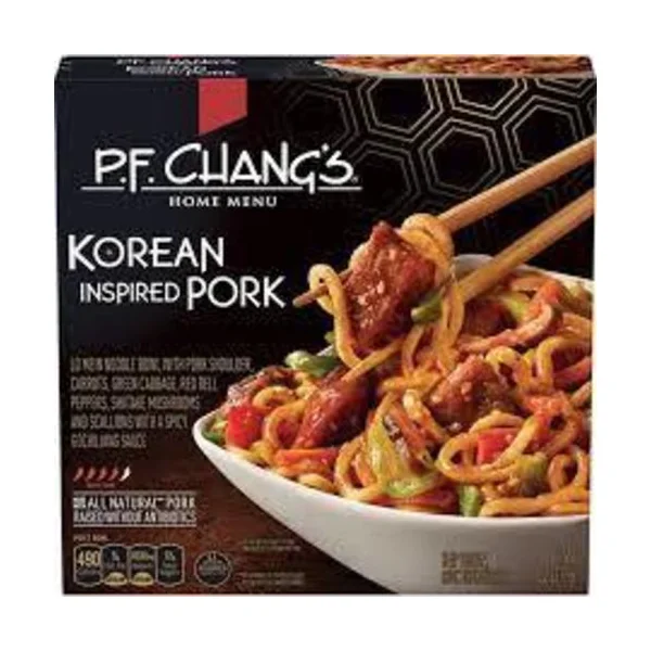 Pf Chang Frozen Entree • Korean Noodle Bowl