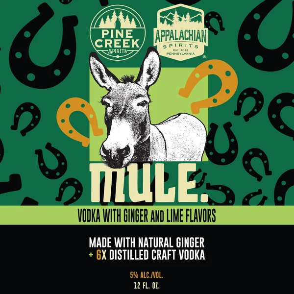 Pine Creek Spirits Vodka Mule 4x355 mL Cans