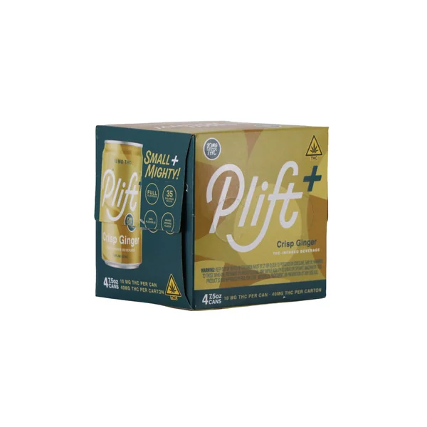 Plift Crisp Ginger Hemp Derived Soda