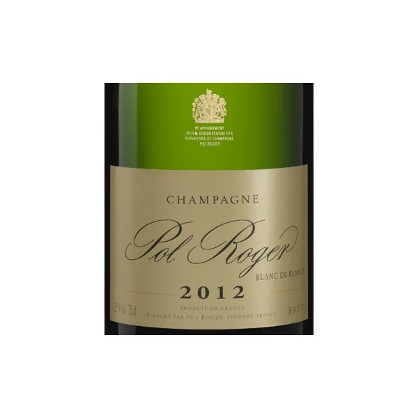 Pol Roger Brut Blanc de Blancs Champagne 2012