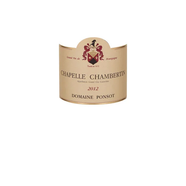 Ponsot Chapelle-Chambertin Grand Cru 2012