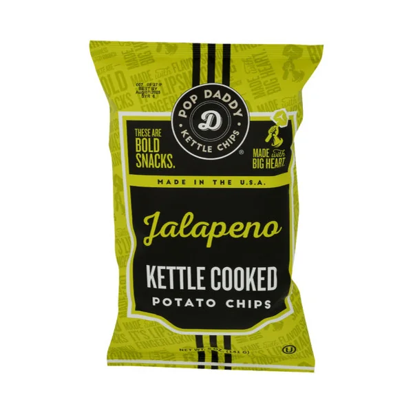 Pop Daddy Kettle Chips • Jalapeno