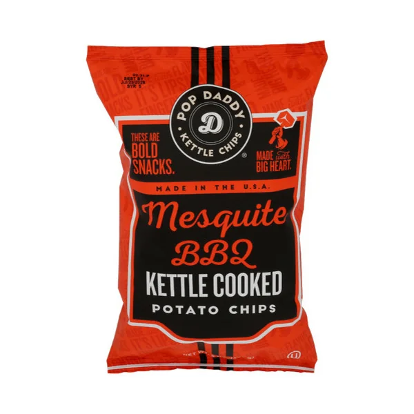 Pop Daddy Kettle Chips • Mesquite BBQ