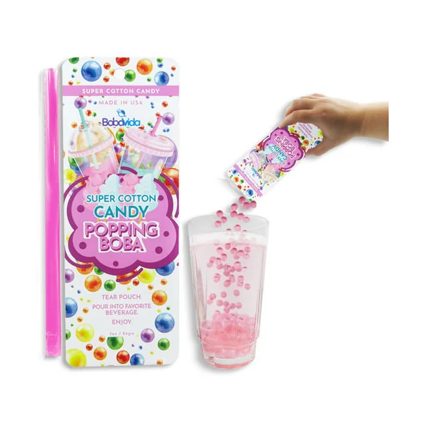 Popping Boba Pouch Mix • Cotton Candy