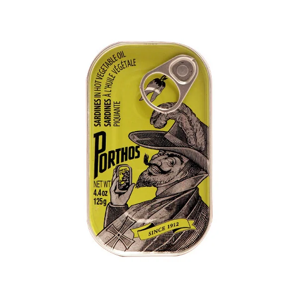 Porthos Sardines • Hot Vegetable Oil