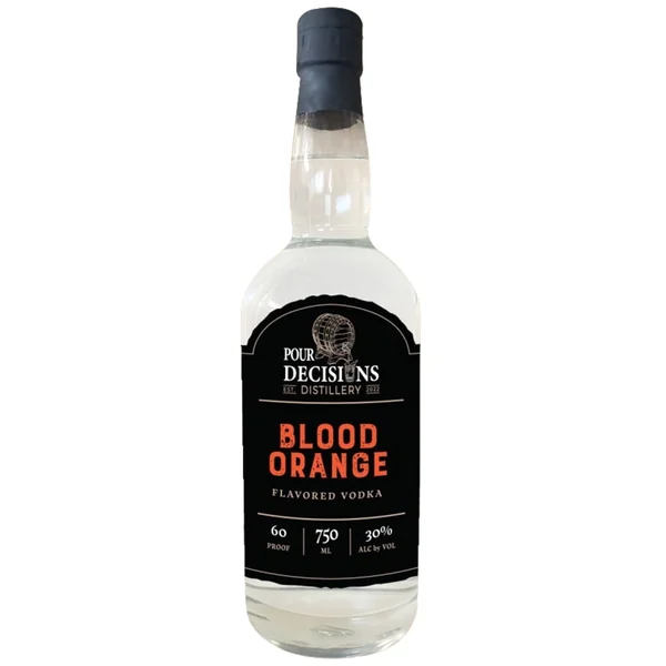 Pour Decisions Distillery Blood Orange Vodka