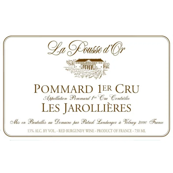 Pousse d'Or Pommard 1er cru Les Jarollières 2018