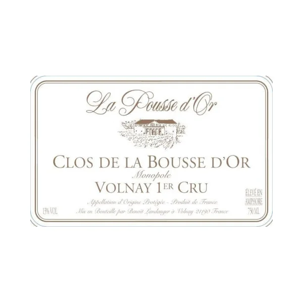 Pousse d'Or Volnay 1er cru Clos de la Bousse d'Or 2018