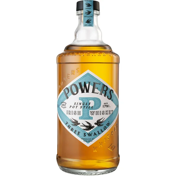 Powers Irish Whiskey Single Pot Still 3 Swallow 750ml