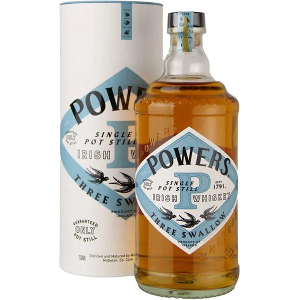 Powers Three Swallow Release Irish Whiskey / 750mL