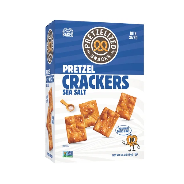 Pretzelized Snacks Sea Salt Pretzel Crackers
