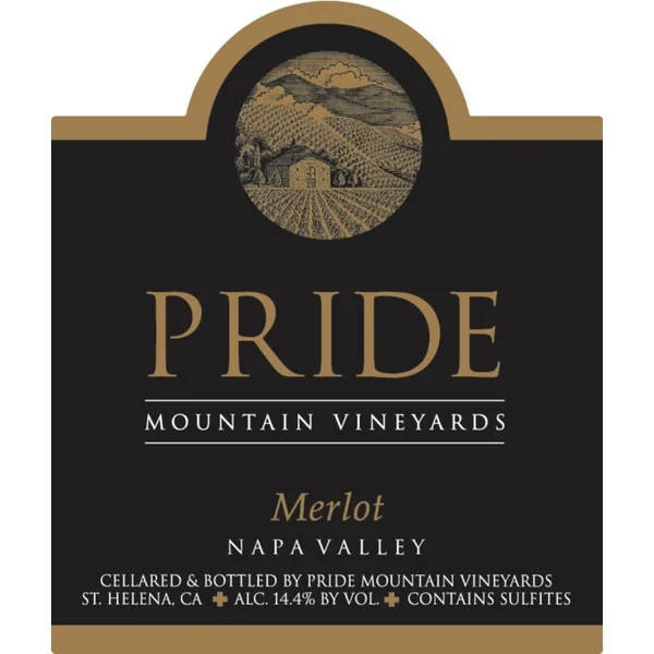 Pride Mountain Merlot Napa-Sonoma Counties 2018