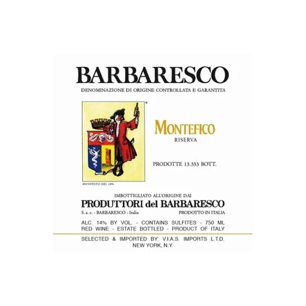 Produttori del Barbaresco Barbaresco Montefico Riserva 2016