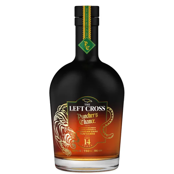 Puncher's Chance Bourbon Straight "The Left Cross" 14 Year Rum Finish 750ml