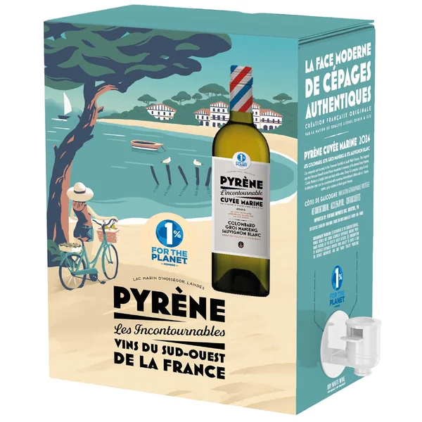 Pyrene L'Inoubliable Cuvee Marine Colombard Gros Manseng Sauvignon Blanc Languedoc 2024