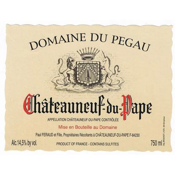 Pégaü Châteauneuf-du-Pape Cuvée Laurence 2012