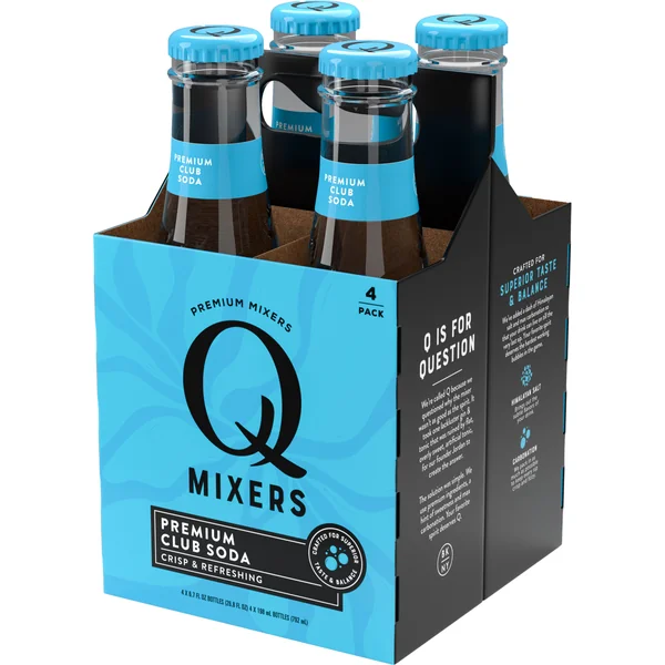 Q Club Soda 4x198 mL