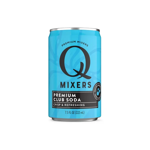 Q Drinks Slim Can Single • Club Soda