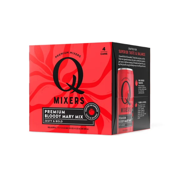 Q Drinks Spectacular Bloody Mary Mix Cans 4pk7.5oz