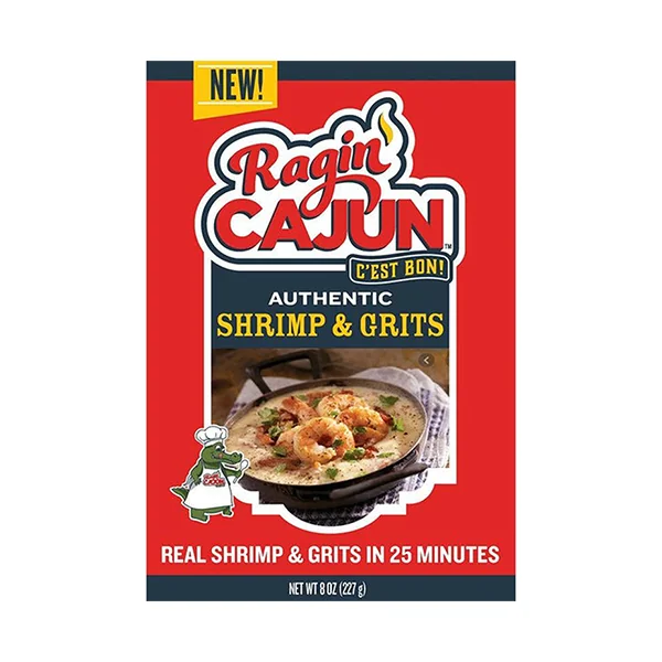 Ragin Cajun Box Mix • Shrimp and Grits