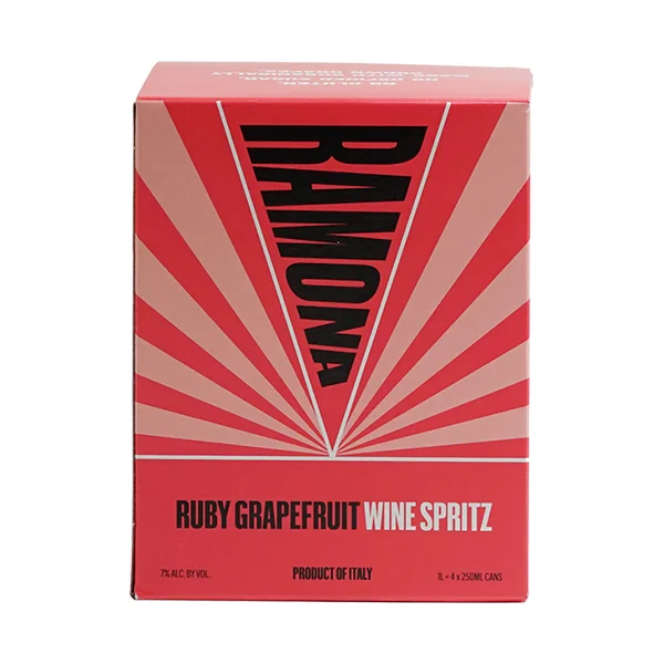Ramona Grapefruit Spritzer Canned Wine 4pk