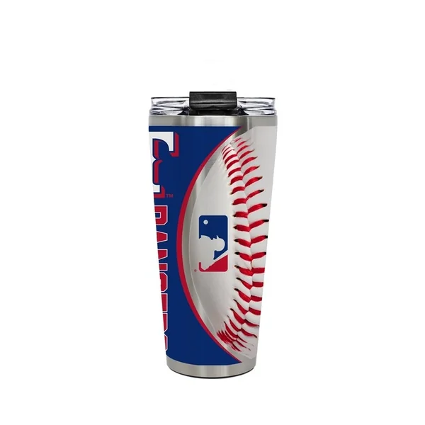 Rangers 3d Textured Game Ball Doublewall Vacuum Tumbler