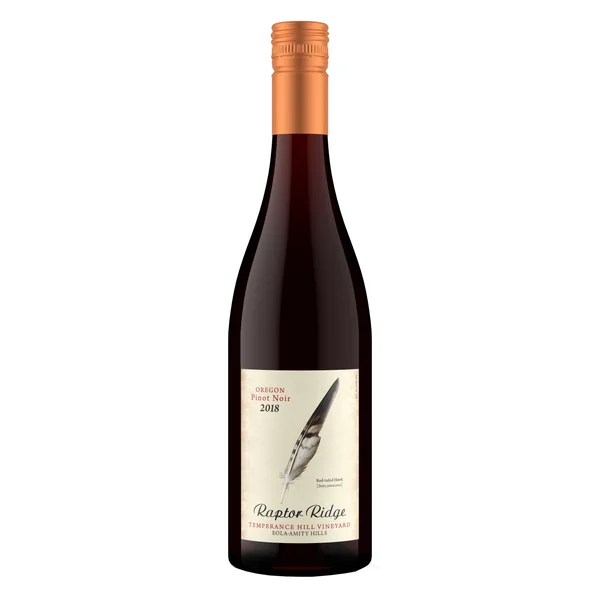 Raptor Ridge Pinot Noir Temperance Hill Vineyard Willamette Valley 2018