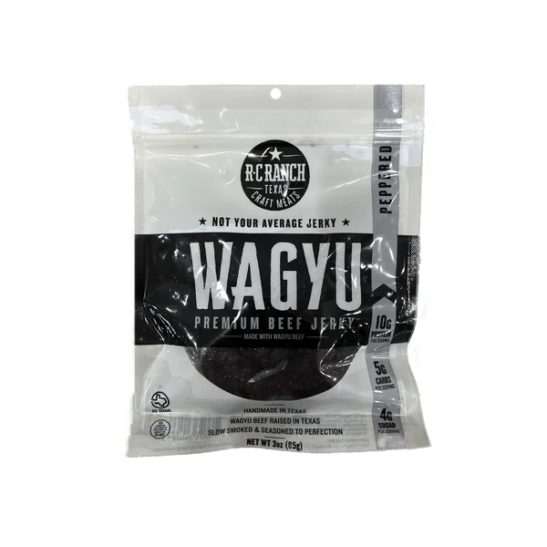 R-c Ranch Wagyu Jerky • Peppered