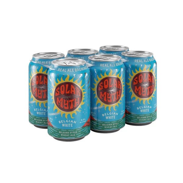 Real Ale Solar Myth Belgian Wit • Cans