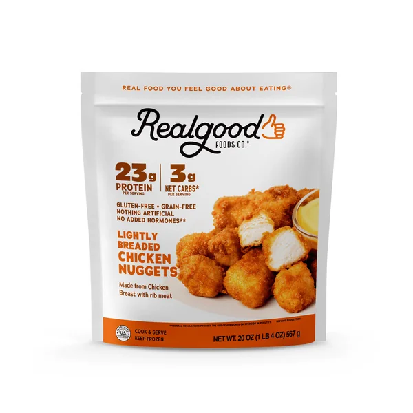 Real Good Frozen Foods • Chicken Nuggets Breaded