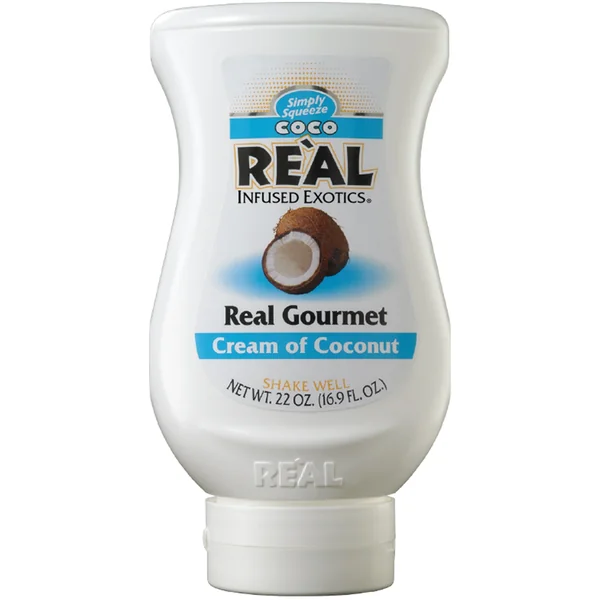 Real Infused Exotics Coco Real Cream of Coconut Nonalcoholic