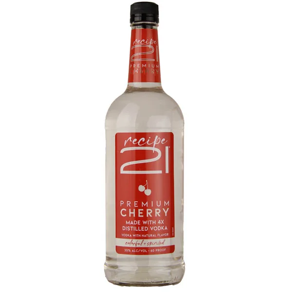 Recipe 21 Cherry Flavored Vodka / Ltr