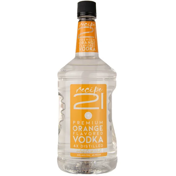 Recipe 21 Orange Flavored Vodka / 1.75 Ltr