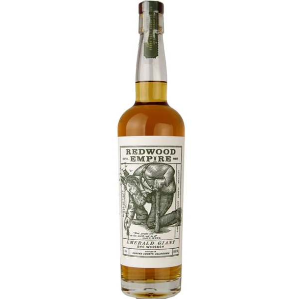 Redwood Empire Emerald Giant Rye Whiskey / 750mL