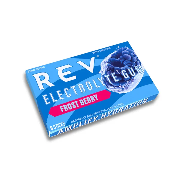 Rev Electrolyte Gum • Frosted Berry Sugar Free