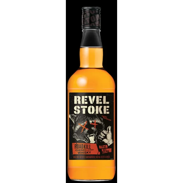 Revel Stoke Whisky Roadkill Cherry Flavored 750ml