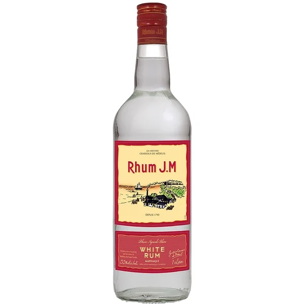 Rhum JM Rhum Agricole Blanc 55% 1.0Ltr