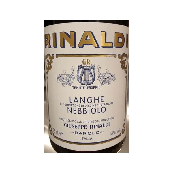 Rinaldi/Giuseppe Langhe Nebbiolo 2016