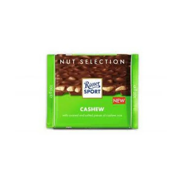Ritter Sport Chocolate Bar • Milk Cashew