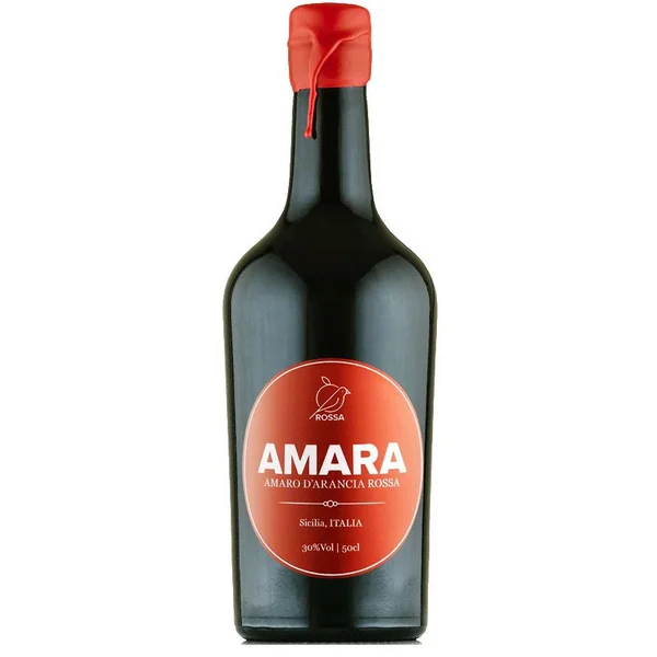 Rossa Amara Amaro D'Arancia Blood Orange Liqueur