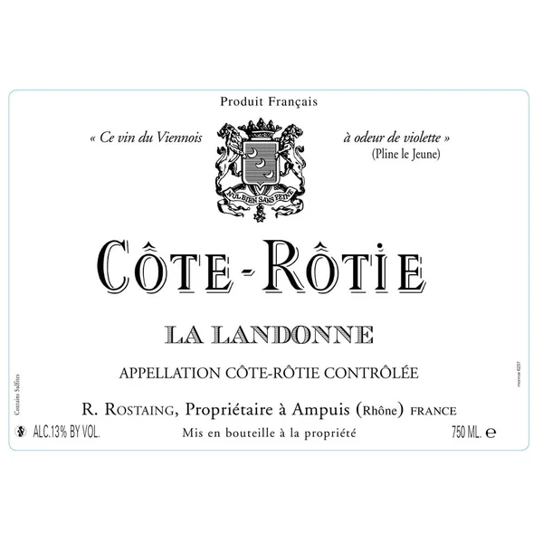 Rostaing Côte-Rôtie La Landonne 2019