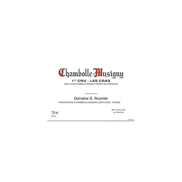 Roumier Chambolle-Musigny 1er cru Les Cras 2017