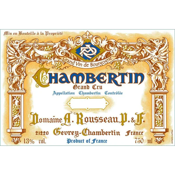 Rousseau Chambertin Grand Cru 2012
