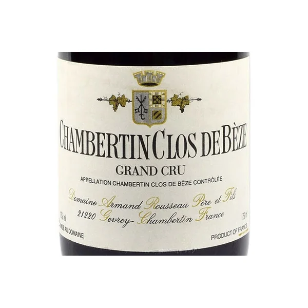 Rousseau Chambertin-Clos de Bèze Grand Cru 2019