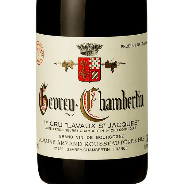 Rousseau Gevrey-Chambertin 1er cru Lavaux St Jacques 2017