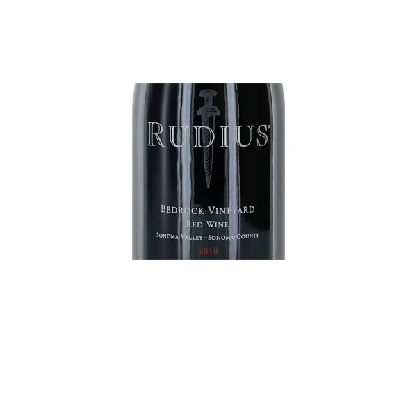 Rudius Red Sonoma Valley Bedrock Vineyard 2016
